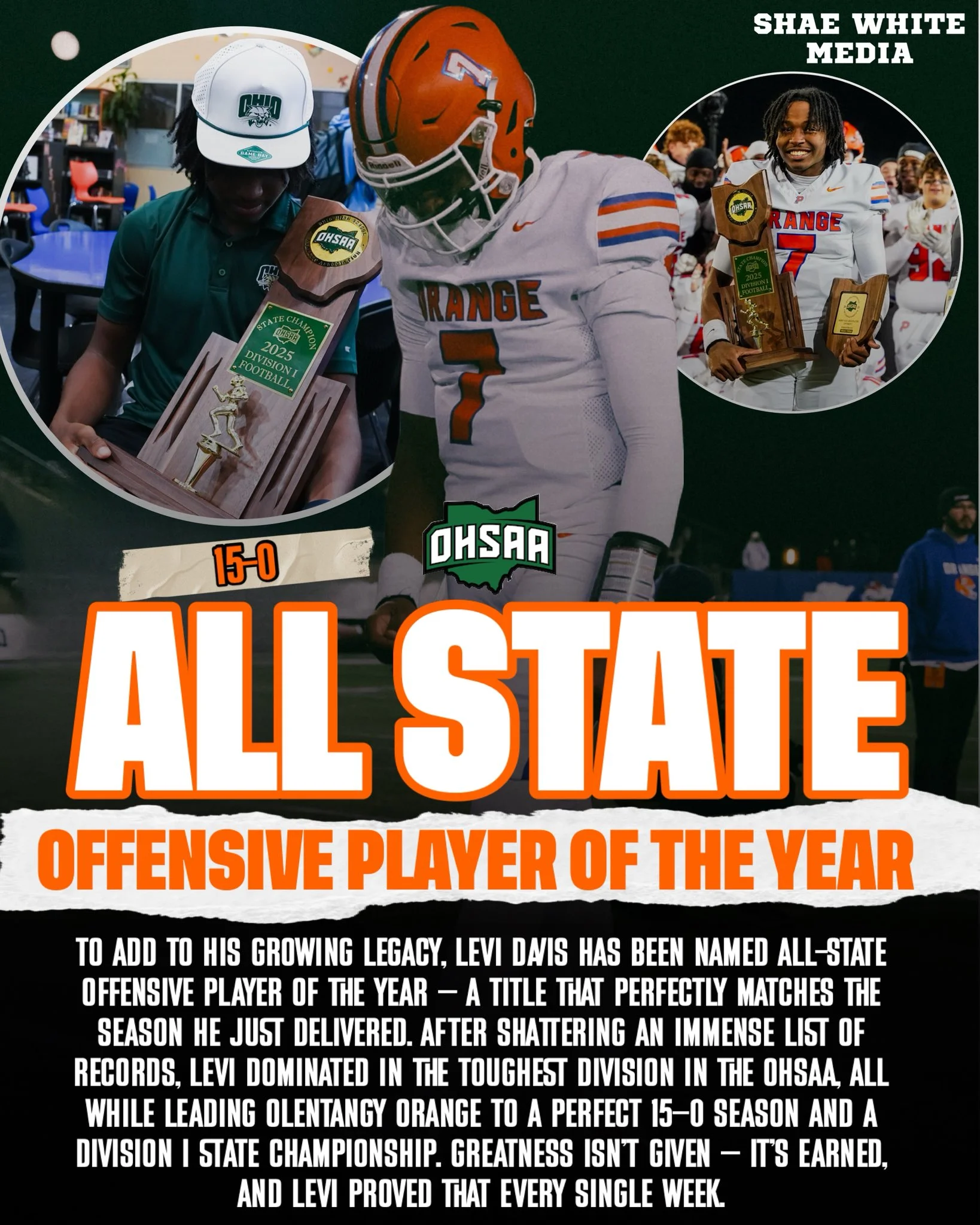 All-State Offensive Player of the Year - Levi Davis